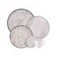 Aparelho de Jantar Floralis de Porcelana 20 Pecas Tramontina